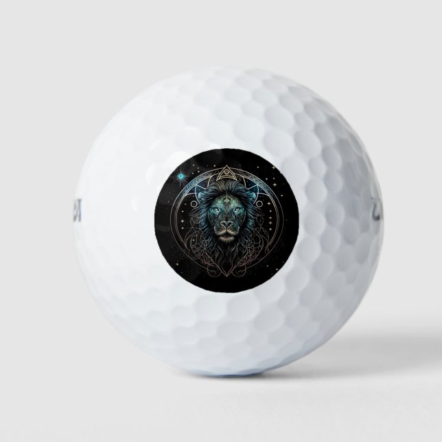 Pelotas De Golf Leo el León (Anverso)