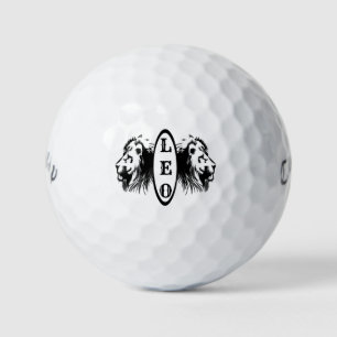 Pelotas De Golf Leo el León Bookending Zodiac
