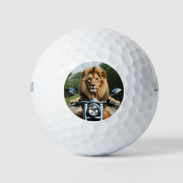 Pelotas De Golf León en moto