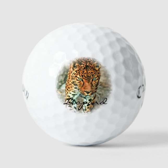 Pelotas De Golf Leopard (Anverso)