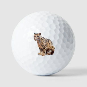 Pelotas De Golf leopardo nublado fotografía selva gran gato animal