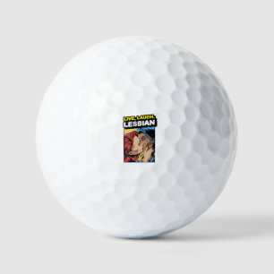 Pelotas De Golf Lesbiana de la risa en vivo
