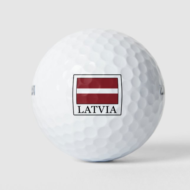 Pelotas De Golf Letonia (Anverso)