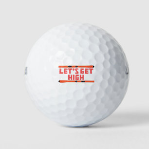 Pelotas De Golf Let's Get High Ski