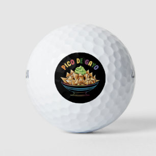 Pelotas De Golf LGBT Pico De Gayo Divertido Orgullo Gay Arcoíris
