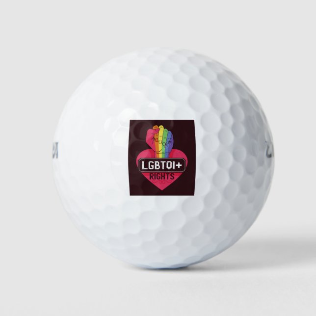 Pelotas De Golf Lgbtqi (Anverso)