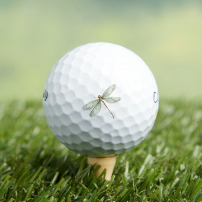 Pelotas De Golf Libélula Sueño Menta (Camiseta in situ)