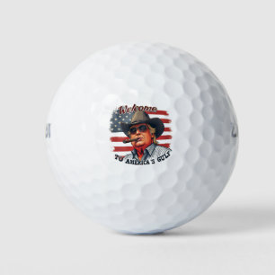 Pelotas De Golf Libertad para el Golfo Americano de Trump