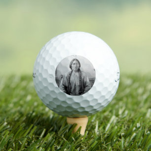 Pelotas De Golf Líder lakota sacudiendo a indígenas norteamericano