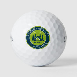 Pelotas De Golf Líder Scout Personalizado