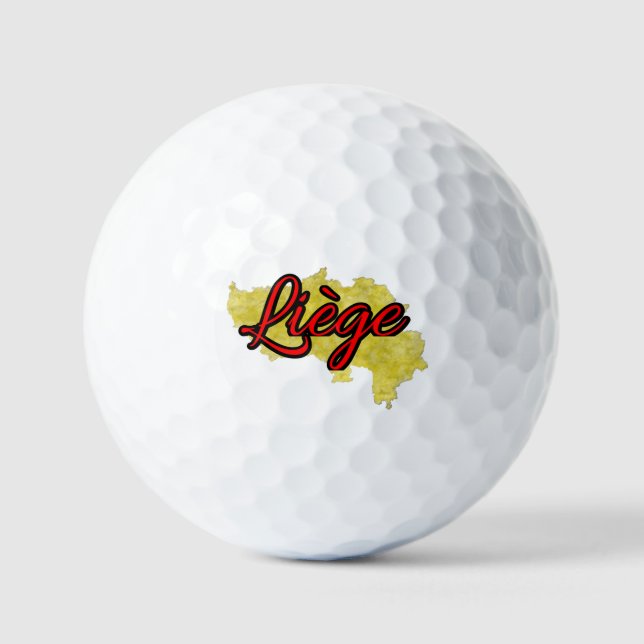 Pelotas De Golf Lieja (Anverso)