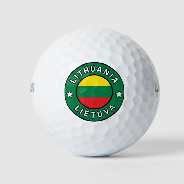 Pelotas De Golf Lietuva (Anverso)