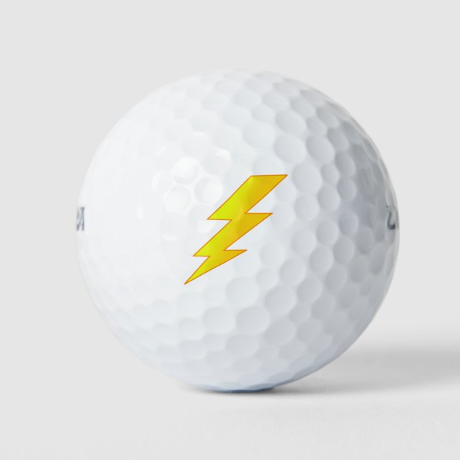 Pelotas De Golf lightning bolt (Anverso)