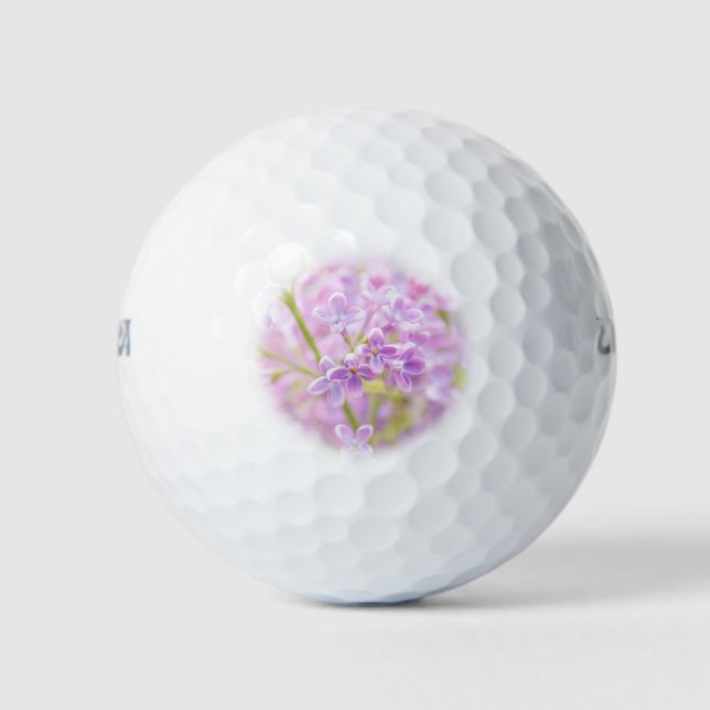 Pelotas De Golf Lilac Flowers Mist (Anverso)