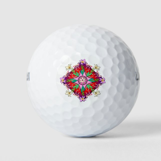 Pelotas De Golf Lily Circle (Anverso)