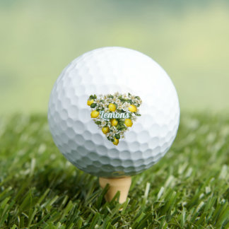 Pelotas De Golf Limones