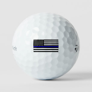 Pelotas De Golf Línea Azul delgada
