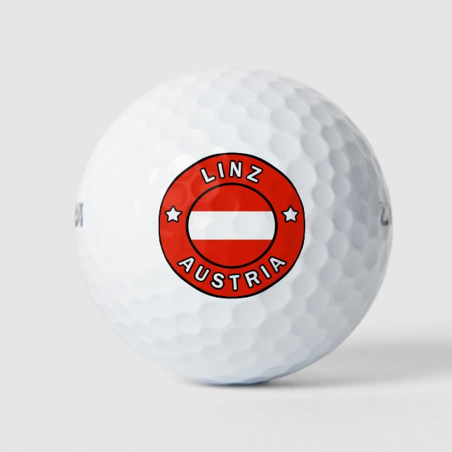 Pelotas De Golf Linz Austria (Anverso)