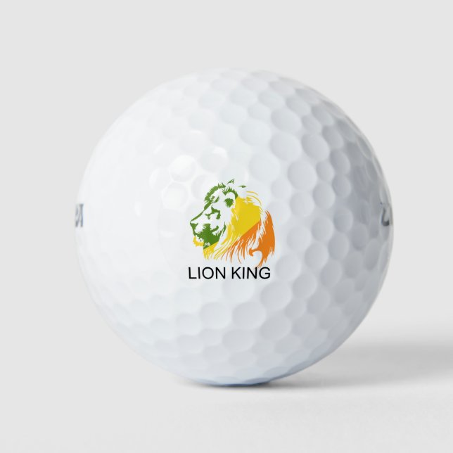 PELOTAS DE GOLF LION KING (Anverso)