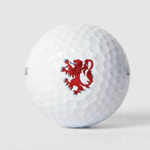 Pelotas De Golf Lion Rampant Gules