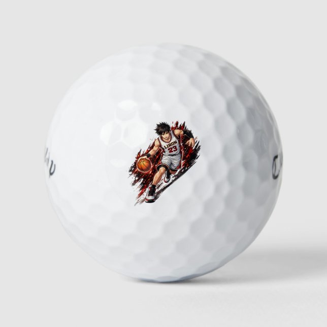 Pelotas De Golf Liron #23 Anime Baloncesto  (Anverso)