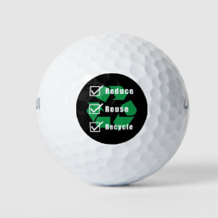 Pelotas De Golf Lista de comprobación de ambientalismo: reducir la
