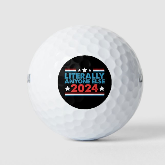 Pelotas De Golf Literalmente todos los demás 2024 en las eleccione (Anverso)
