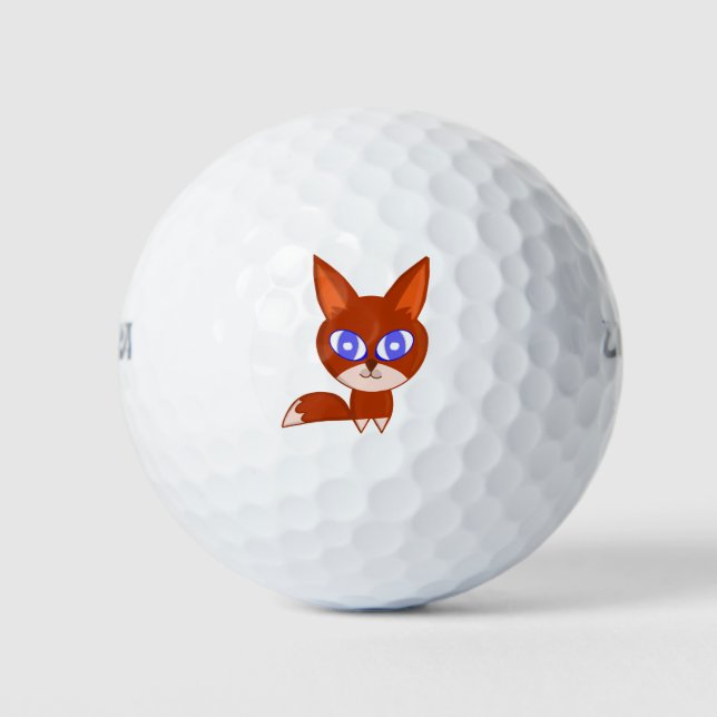 Pelotas De Golf Little Fox (Anverso)