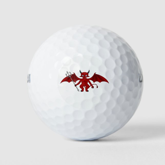 Pelotas De Golf Little Red Devil Thunder_Cove (Anverso)