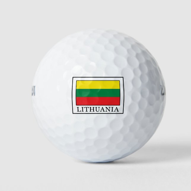 Pelotas De Golf Lituania (Anverso)