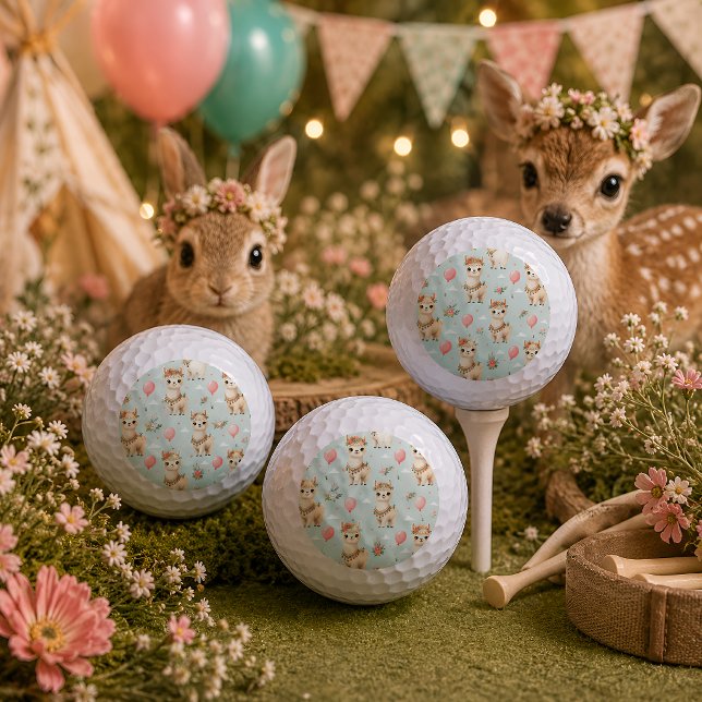 Pelotas De Golf Llamada Boho Adorable (Subido por el creador)