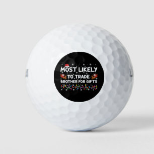 Pelotas De Golf Lo Más Probable Es Comerciar Con Hermanos Por Navi