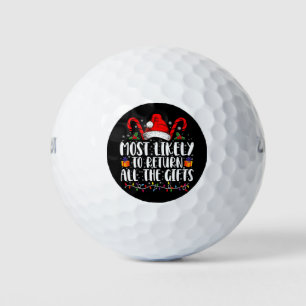Pelotas De Golf Lo Más Probable Es Que Devuelvan A Todos Los Navid