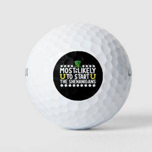 Pelotas De Golf Lo Más Probable Es Que Empiecen Los Shenanigans St