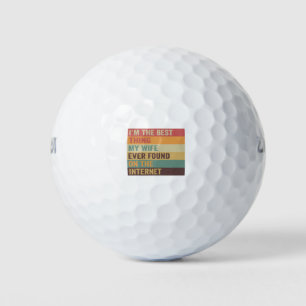 Pelotas De Golf Lo mejor que encontró mi esposa en Internet