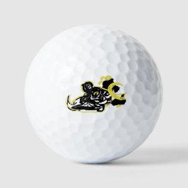 Pelotas De Golf Lobo  nube luna 