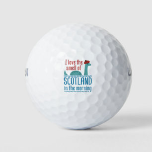 Pelotas De Golf Loch Ness Monster Smell of Scotland por la mañana