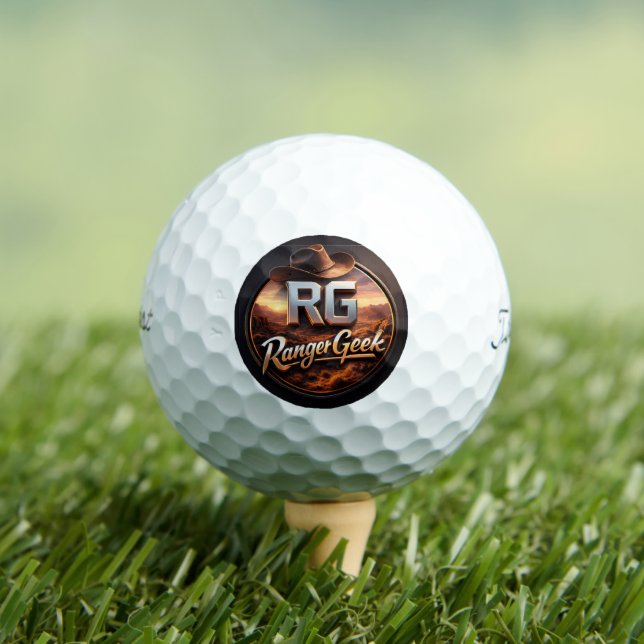 Pelotas De Golf Logo custom golf balls (Camiseta in situ)
