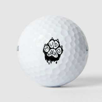 Pelotas De Golf Logo de Muddwolf