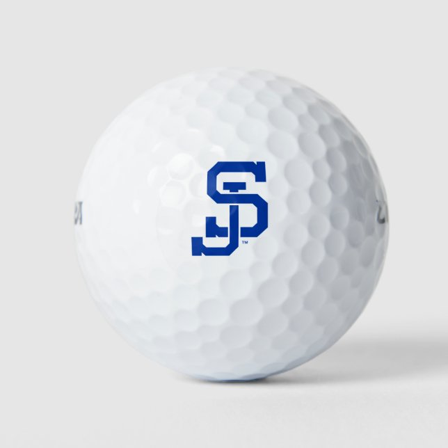 Pelotas De Golf Logo de SJ Spartans (Anverso)