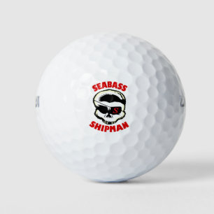 Pelotas De Golf Logo de Small Skull