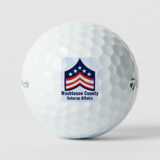 Pelotas De Golf Logo de Vet (Anverso)