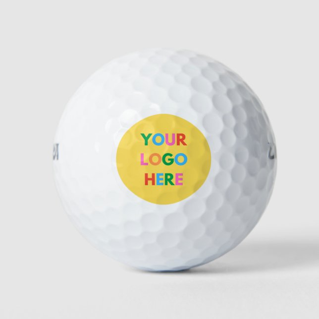 Pelotas De Golf Logotipo comercial exclusivo para empresas promoci (Anverso)
