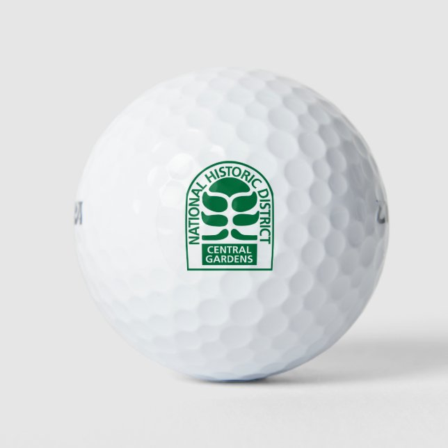 Pelotas De Golf Logotipo de CGA (Anverso)