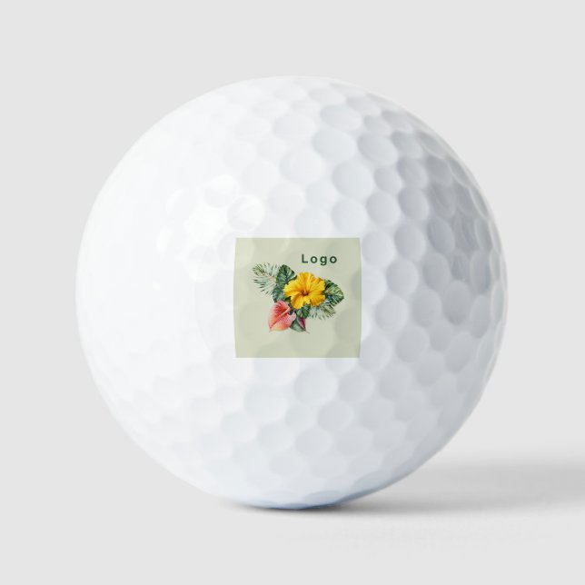 Pelotas De Golf Logotipo de la compañía (Anverso)