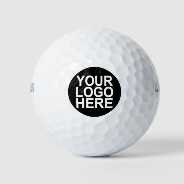 Pelotas De Golf Logotipo de personalizado Business Company (Anverso)