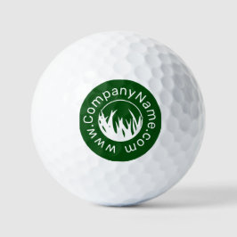 Pelotas De Golf Logotipo del servicio de asistencia al jardín ¡Gra