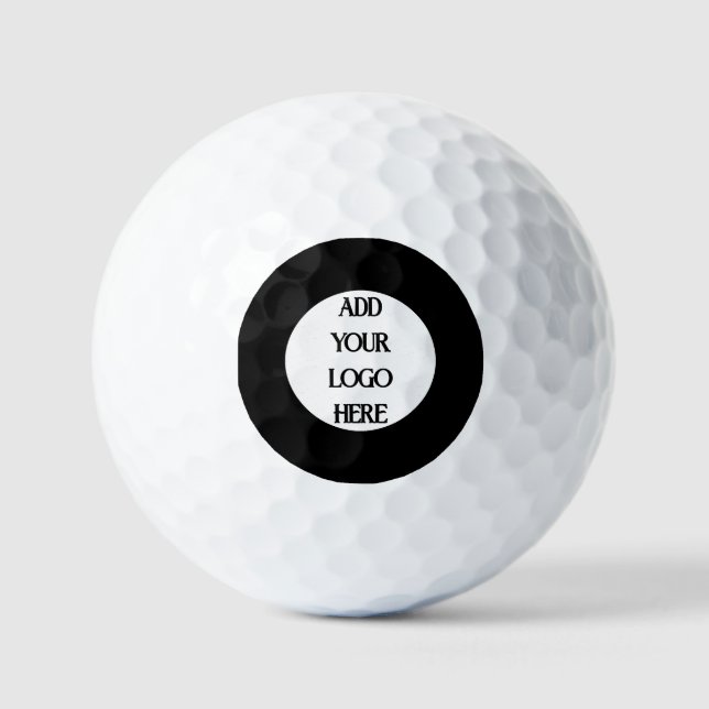 Pelotas De Golf Logotipo empresarial personalizado  (Anverso)