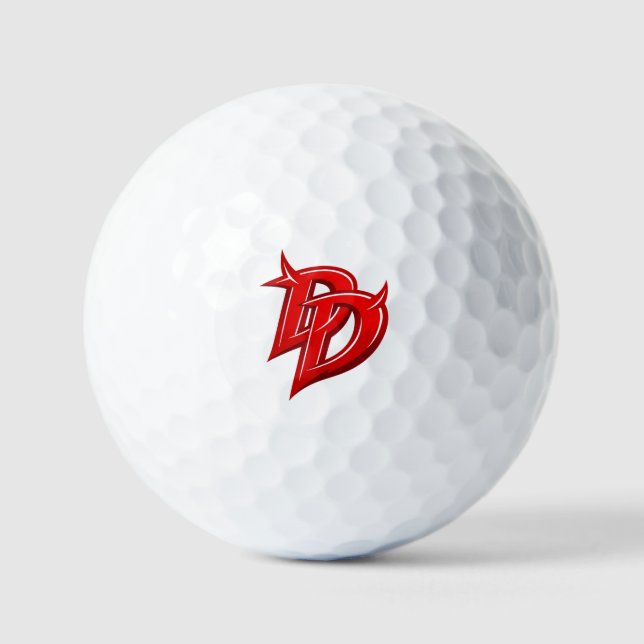 Pelotas De Golf Logotipo inspirado en Daredevil (Anverso)