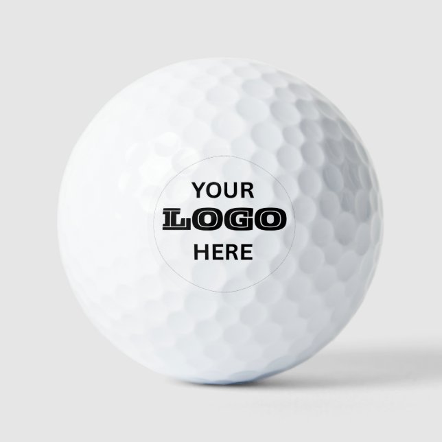 Pelotas De Golf Logotipo personalizado (Anverso)